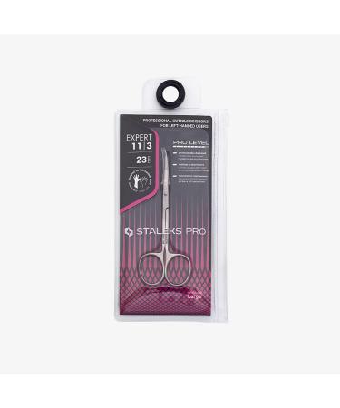 STALEKS PRO Expert 11 Left Hand Cuticle Scissors - 23mm Blade Length - Buy Online on GoSupps.com