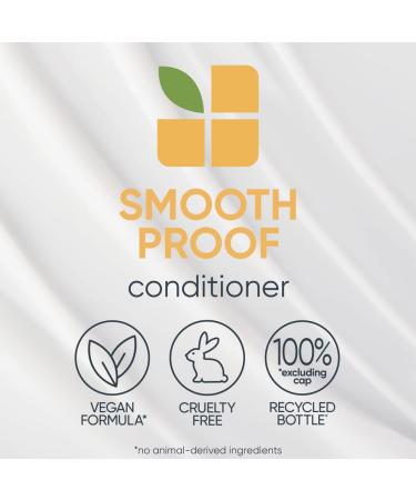 Biolage Smooth Proof Shampoo & Conditioner Set for Frizzy Hair | Controls Frizz & Smooths | Paraben & Silicone-Free | Vegan | 13.5 Fl Oz - Buy Online on GoSupps.com