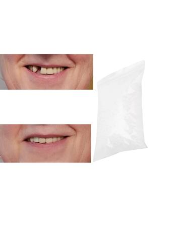Clip in veneer teeth temporary tooth repair beads for missing broken teeth dental filling material dental cement (100g)