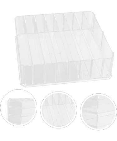 FRCOLOR 1 Set Divider Storage Box Lip Gloss Storage Rack Jewelry Holder Acrylic Organizer Make up Cosmetic - Buy Online on GoSupps.com