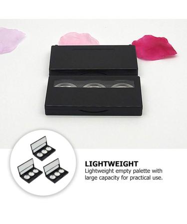 Beaupretty 3 Series Empty Eyeshadow & Lipstick Palette - Refillable Travel Organizer Magnetic Plastic Makeup Box for International Shipping - Buy Online on GoSupps.com