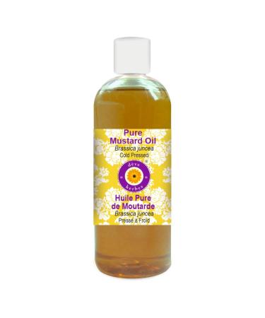 Deve Herbes Pure Mustard Oil (Brassica juncea) Cold Pressed 200ml (6.76 oz)