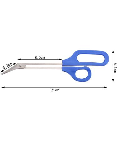 HIXNUG 2 Pieces Toenail Clippers Scissors Toenail Cuticle Scissors Professional Pedicure Tool for Manicure Beauty - Buy Online on GoSupps.com