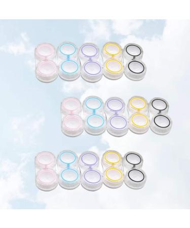 Milisten Contact Lens Case - Travel Kit Holder with Soak Storage | Pink Blue Purple Yellow Black Options - Buy Online on GoSupps.com