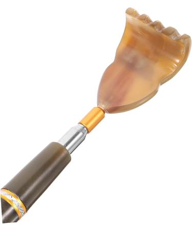 Fomiyes Tickling Oxenhorn Massage Gear - Long Handle Telescopic Back Scratcher & Peeling Body Brush for Itching Relief | Buy Internationally - Buy Online on GoSupps.com