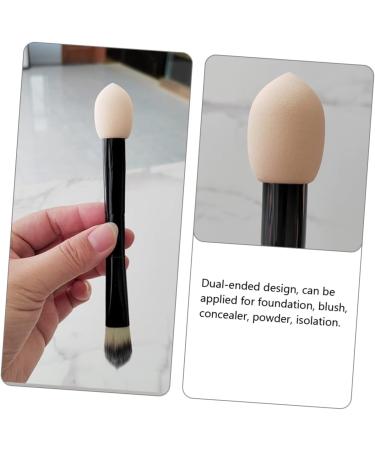 Didiseaon Double-ended Makeup Brush Foundation Brush Highlighter Makeup Brush Women s Suits Makeup Blending Eyebrow Brush Liquid Foundation Double Head Plastic Highlight Brush Miss - Buy Online on GoSupps.com