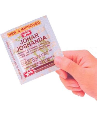 Qarshi Johar Joshanda Tea Pack of 3 - Flu Remedy & Herbal Cold 30 Pcs x 5g / Natural Tea - Buy Online on GoSupps.com
