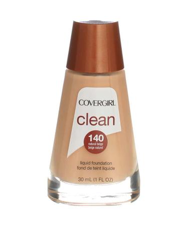 CoverGirl Clean Liquid Makeup Natural Beige 140 - 1 oz | Shop Now - Buy Online on GoSupps.com
