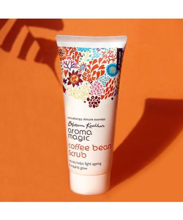 Aroma Magic Coffee Bean Face Scrub - Deep Cleansing Exfoliator with Shea Butter | Revive Tired Skin | Anti-Aging Formula | 3.38 Fl Oz (100ml) - International Shipping - Buy Online on GoSupps.com