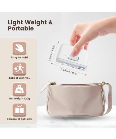 fumooa Electric Nail Clipper 2-in-1 Cutting and Grinding Automatic Nail Clipper 2-Speed with LED Light Electric Nail Clipper - Buy Online on GoSupps.com