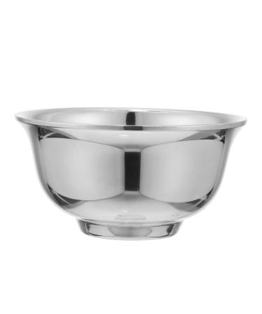 Minkissy impact bowl container for shaving soap soap care mug shaving soap cremasive razor cup shaker Razor foam pot hair creme cup rustproof steel man accessories face