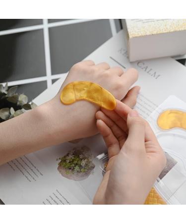 OpulenceBeauty 24k GOLD Luxury Collagen Under Eye Patches and Anti-Wrinkle Forehead Pads. Targets Forehead Wrinkles Frown Lines Dark circles Puffy Eyes and Under Eyes Bags. 20pc set. - Buy Online on GoSupps.com