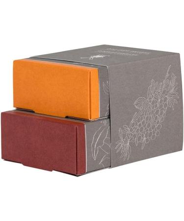 M HLE Shaving Soap Duo of Sandalwood and Sea Buckthorn - Buy Online on GoSupps.com