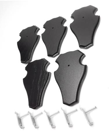 Roebuck Board Oak 1 - Set of 5 Dark Cutting Boards with Metal Clamps | Premium Quality for Home Chefs - Buy Online on GoSupps.com