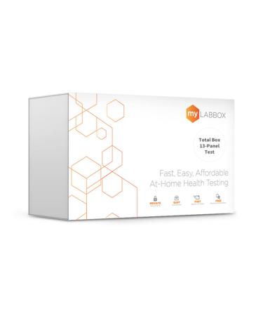14 Panel at Home STD Test Kit for Men - Comprehensive HIV I & II Herpes Chlamydia Gonorrhea Syphilis Hep C Trich MG Testing - Easy & Discreet Results FSA/HSA Accepted