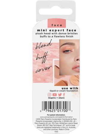 Real Techniques Mini Expert Face Brush - Samantha Chapman | Flawless Makeup Application - Buy Online on GoSupps.com