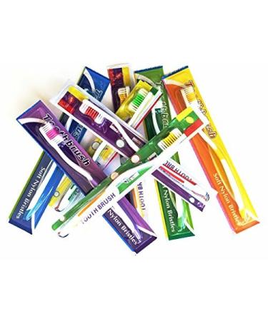 55 Medium Soft Toothbrushes for Church Missionaries and Shelters - Buy Online on GoSupps.com