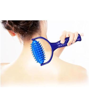 Uqmiqura Massage Balls & Scooters | Fascia Ball Roller for Back Legs Feet & Hands - Pain Relief Massager (Blue) - Buy Online on GoSupps.com
