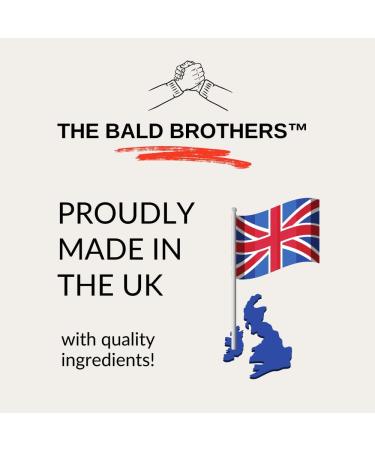 The Bald Brothers Bald Head Care Set | Complete Natural Bald Head Care | Daily Grooming Set for Men | Cleanses Exfoliates & Moisturizes | 60-90 Count Supply - Buy Online on GoSupps.com