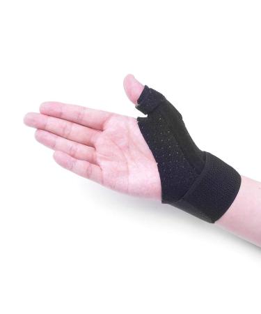 Thumb Splint Brace - Reversible Thumb & Wrist Stabilizer Splint for BlackBerry Thumb Trigger Finger Pain Relief Arthritis Tendonitis Sprained and Carpal Tunnel Supporting Lightweight and Breatha