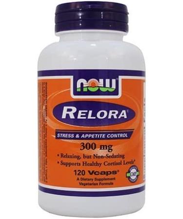 Now Foods Relora 300 mg - 120 Veg Capsules for Stress Relief & Mood Support - Buy Online on GoSupps.com