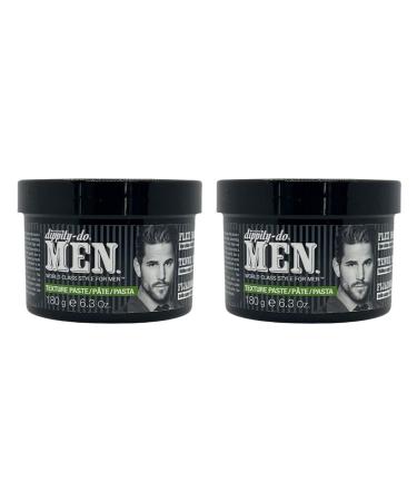 Dippity Do for Men - Paste Flex Hold - Dippity Do Hair Gel (6.3 Oz x 2)