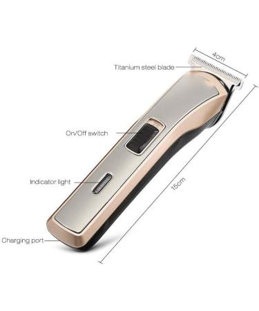 Mustache & Nose Hair Trimmer - Professional Waterproof Grooming Kit | Rechargeable & Easy to Use - Buy Online on GoSupps.com