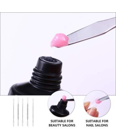5pcs Makeup Spatulas Cosmetics Mixing Tools Metal Spatula Nail Art Beauty Scoop Facial Cream Mixing Stick for Mixing and Sampling (Silver) - Buy Online on GoSupps.com