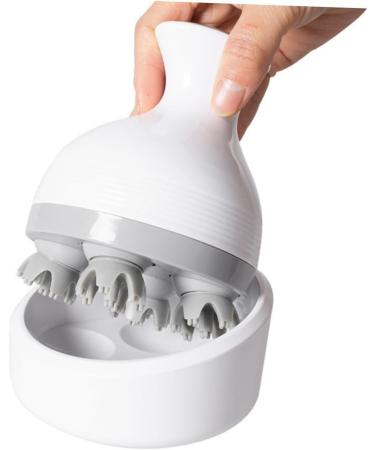 GLEAVI 2pcs Scalp Massager Tool - Head Massage Brush Claws - Abs White - Enhance Relaxation & Health - Buy Online on GoSupps.com