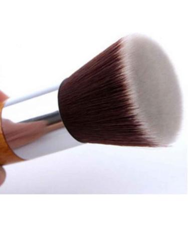 Wood Handle Big Head Shape Head Foundation Powder Cosmetic Make Up Brush Tool - Buy Online on GoSupps.com