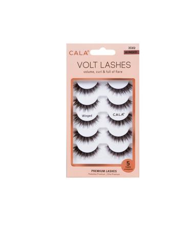 Light So Shine Volt Lashes volume  curl & full of flare 5 pairs (Winged)