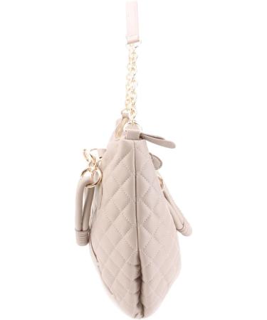 Bebe Grace Satchel - Taupe | Luxury Women's Handbag | Shop Internationally - Buy Online on GoSupps.com