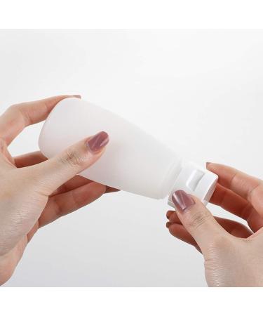 6Pcs 100ml Empty Refillable Clear Plastic Cosmetic Soft Tubes Bottles Squeeze Travel Bottle with Flip Cap Makeup Sample Packing Container Dispenser for Shampoo Shower Gel Facial Cleanser Body Lotion 100ML/3.4oz - Buy Online on GoSupps.com