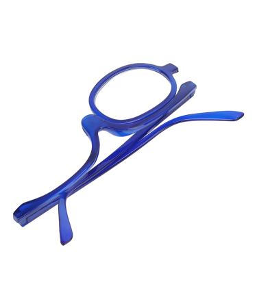 Cosmetic glasses blue magnifying glasses make-up glasses scratch-resistant professionals for home +4.00