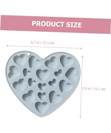 IMIKEYA 8 Pcs Mold Ice Cubes Chocolate Non- Stick Baking Tool Candy Chocolate Bottle Cooler Bag De para Gelatinas Candy Decor Hand Decor Baking Tools Biscuit Food Grade Silicone 17.1x15.1cmx4pcs Bluex4pcs - Buy Online on GoSupps.com