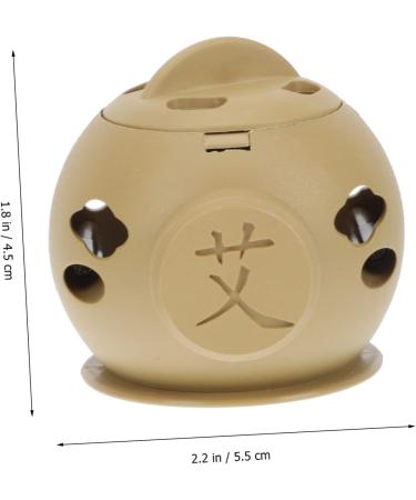 Hapinary Moxibustion Magnetic Massage Tool Set - Body Wellness Massager with Moxa-Stick Holder 5.5x5.5cm International Shipping Available - Buy Online on GoSupps.com