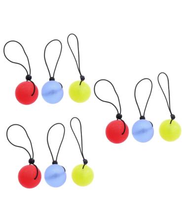 Healeved 9 Stk Fitness equipment Exercises Squeezeball Power Balls Train Handle Strengthening Ball Fitness Hand Therapy Talls Jelly Griff Ball Control Ball Squeeze