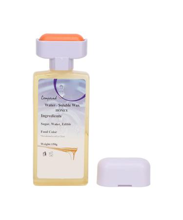 ZJchao hair removal wax block wax refill pack professional safe soft soft wax roller cartridge for portable hair removal for the whole body 150 g (honey)