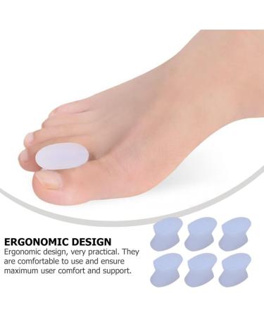 Beavorty Silicone Toe Spacers & Bunion Corrector - 8pcs Set for Hallux Valgus Relief - Buy Online on GoSupps.com