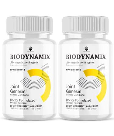 (2 Pack) Joint Genesis Capsules Joint Genesis Healthy Joint Function and Body Wellness Support Supplement Joint Genesis Fonction Articulaire Aaine et bien- tre G n ral du Corps (120 Capsules)