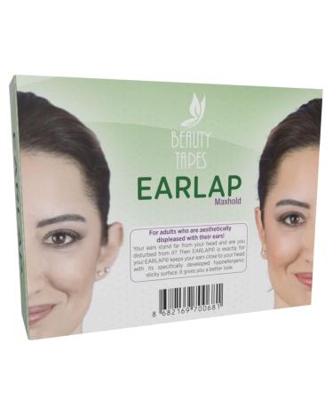 Earlap MAXHOLD Cosmetic Ear Corrector - Solves Big Ear Problem - Aesthetic Correctors for Prominent Ears - Protruding Ear Correctors  Short of Surgery Contains 20 Corrector