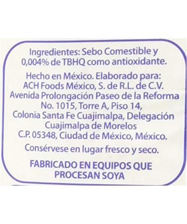 Inca Manteca Vegetable Shortening 1kg (35oz) - Premium Quality for Baking & Cooking - Buy Online on GoSupps.com