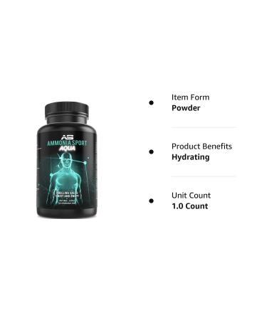 Athletic Smelling Salts - Aqua - Twist & Sniff! - Smelling Salt for Athletes - by AmmoniaSport - Buy Online on GoSupps.com