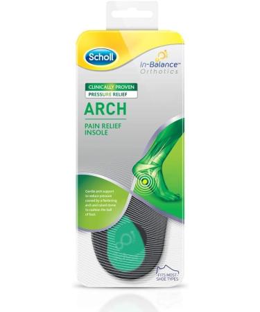 Scholl Orthotic Insoles for Arch Pain Relief - Women and Men, 1 Count - Buy Online on GoSupps.com