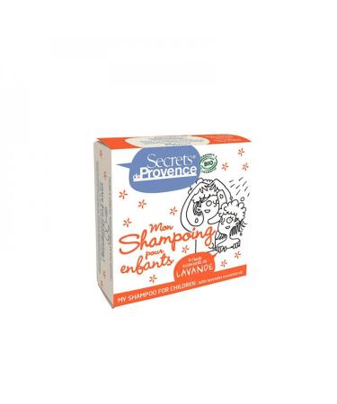 SECRETS DE PROVENCE Solid shampoo for children - 85g bar