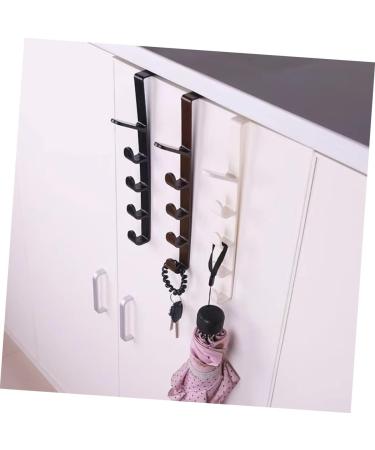 Holibanna 3pcs Hat Hooks Coat Hangers Multi-function Hat Hook Back Door Hook Coat Hook No Nails Door Hanging - Buy Online on GoSupps.com