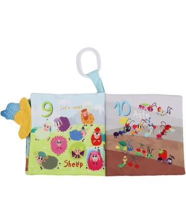 Soft Cloth Crinkle Baby Books | Touch & Feel Toys for Babies 0-6 Months to 1 Year Old | Farm Themed Book for Early Education | Baby Shower Gift - Buy Online on GoSupps.com