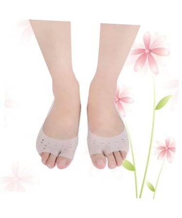 Healifty Breathable Thumb Protector Socks for Women - Toe Spacers Bunion Splint Straightener | White Boat Socks for Valgus Correction and Comfort - Medium Size - Buy Online on GoSupps.com