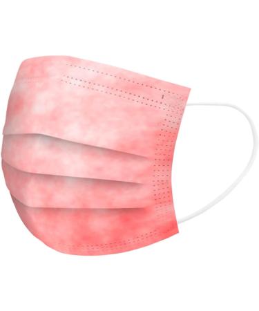 50 Pcs Cloud Printed Face Shield 3 Ply Disposable Face Bandanas Unisex Adults Face Covering with Elastic Ear Loops C One Size - Buy Online on GoSupps.com