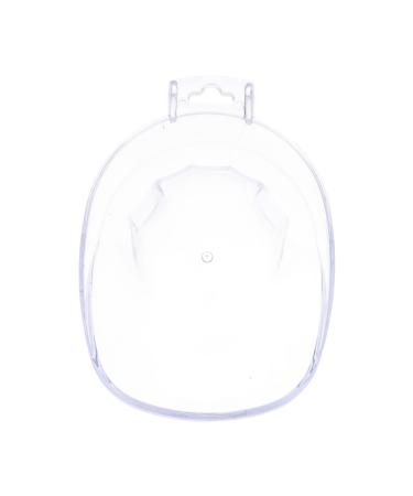 Housoutil Hand Soaking Bowl Nail Spa Bowl Hair Dryer Comb Attachment Doll Cake Pan Manicure Hand Bowl Manicure Bowls for Hands Manicure Supplies Nail Polish Acrylic Miss Care White